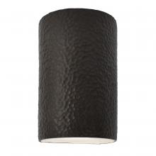 Justice Design Group CER-1265W-HMIR - Large Cylinder - Open Top & Bottom (Outdoor)