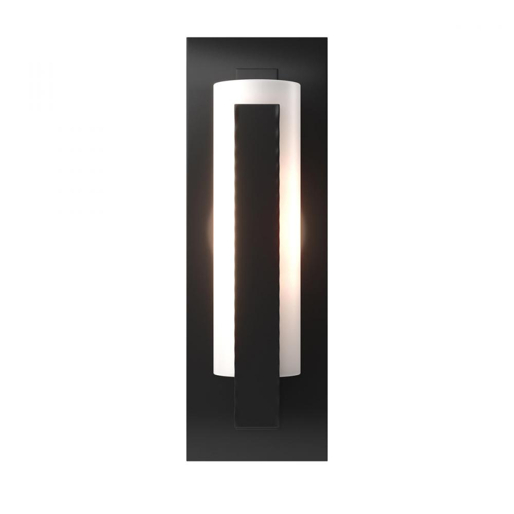 Sconce | Vertical Forged Lighting Backplate - 217185-SKT-10-GG0065 : Steel Bar Elegance